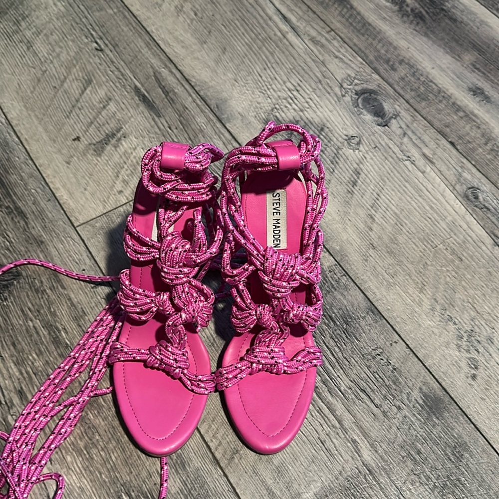Steve Madden strappy heels